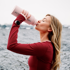 REFILL&REPEAT Drinkfles met Statief 946ml ROZE