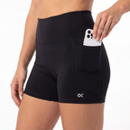 GO&GLOW Shorts Pure Black