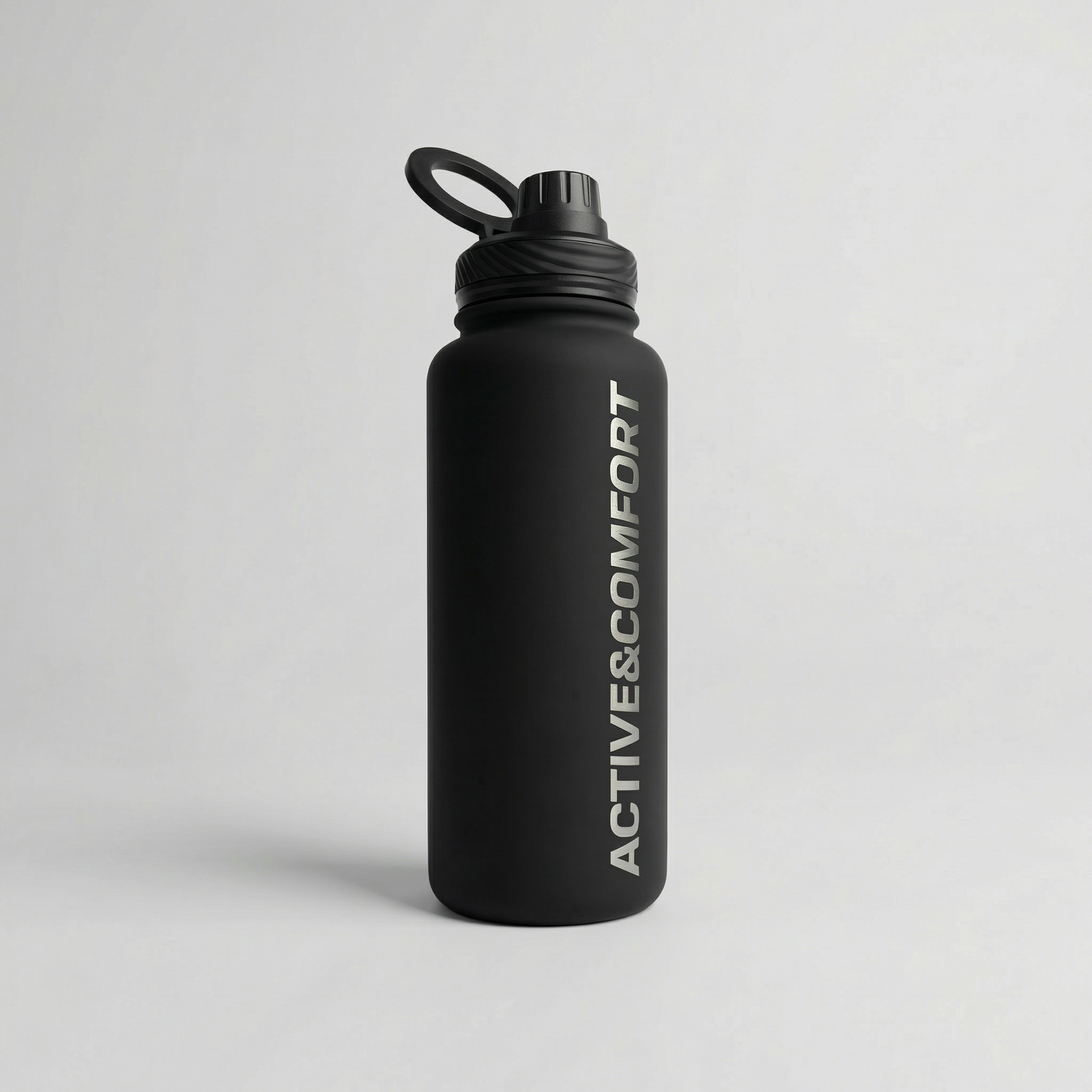 REFILL&REPEAT Drinkfles met Statief 946ml ZWART