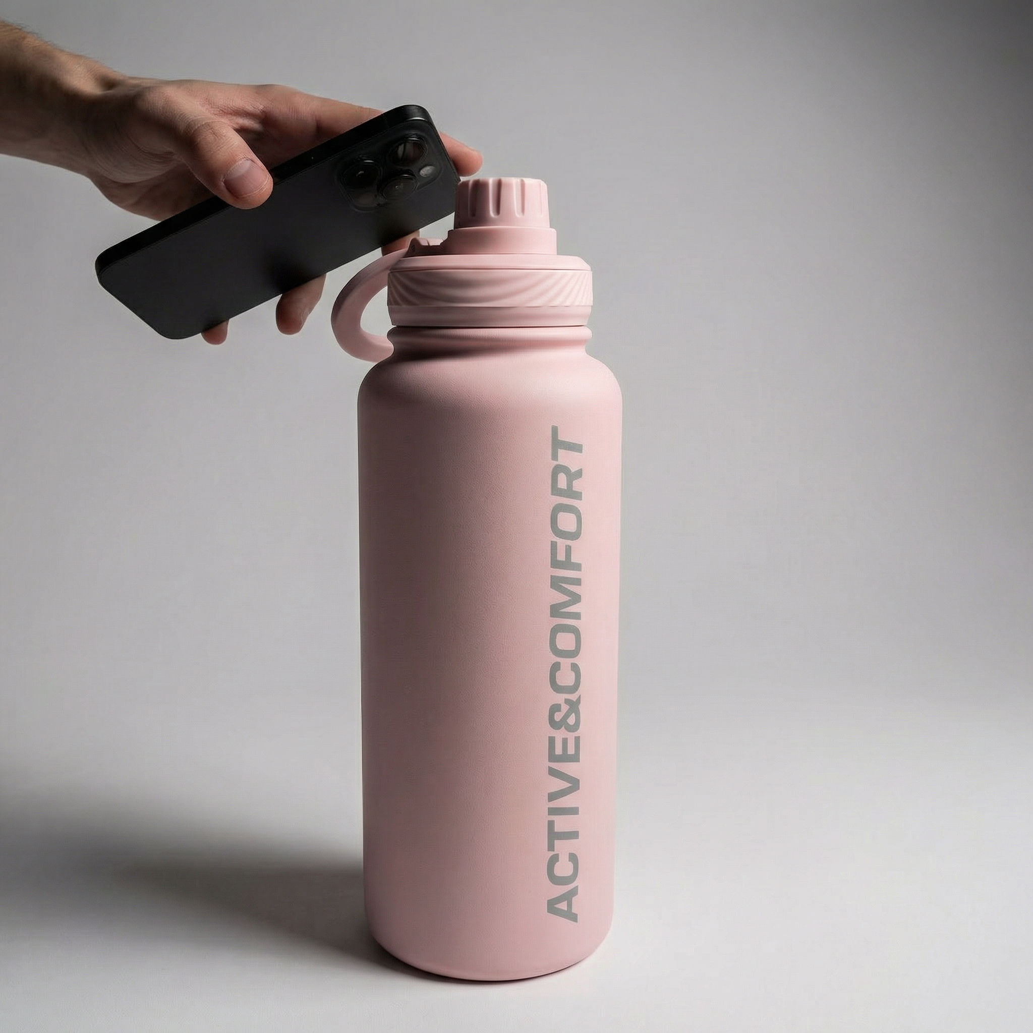 REFILL&REPEAT Drinkfles met Statief 946ml ROZE