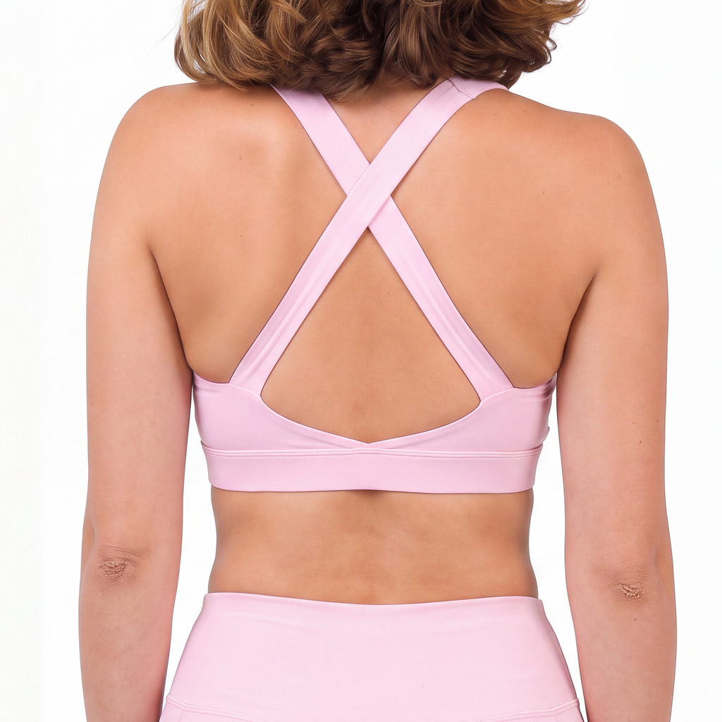 GO&GLOW Sport BH Blush Pink
